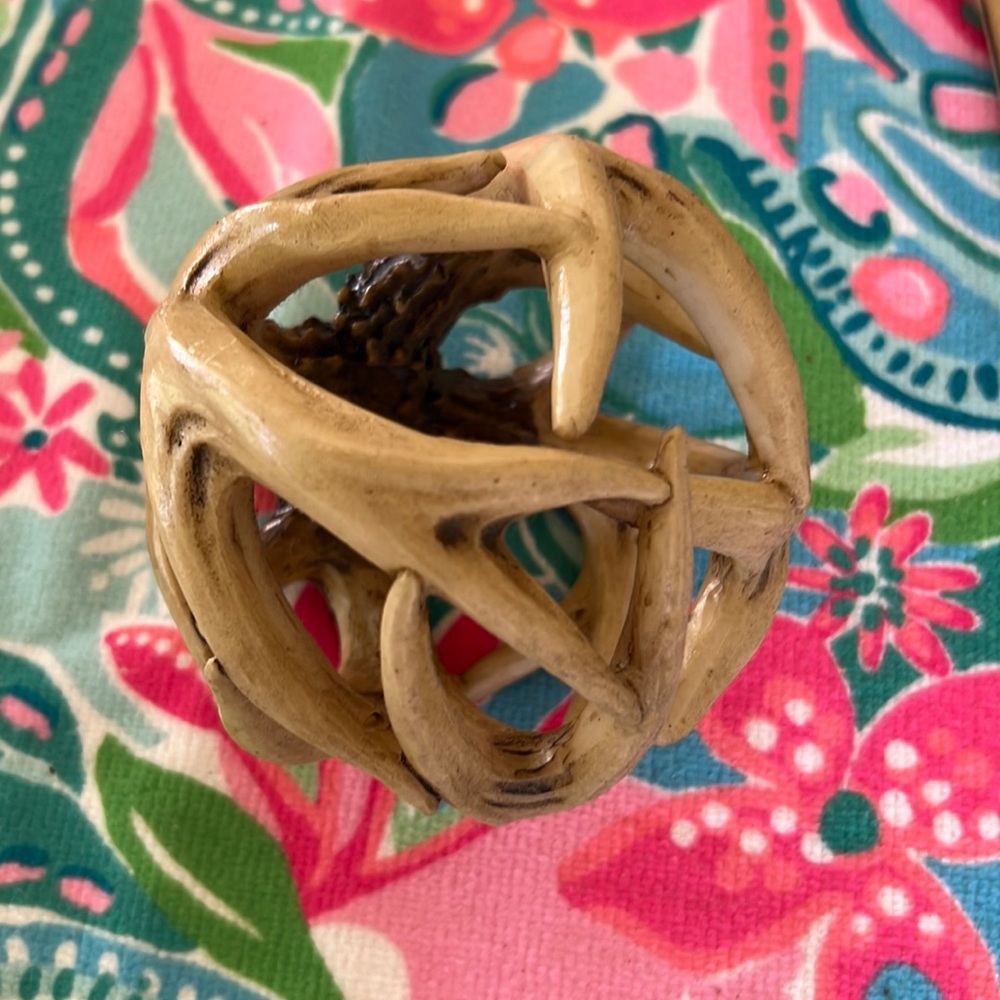 Deer Antler Decor ball